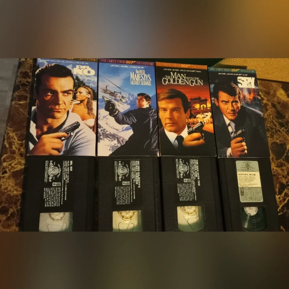 The James Bond Collection 007 Volume 2 VHS Tapes